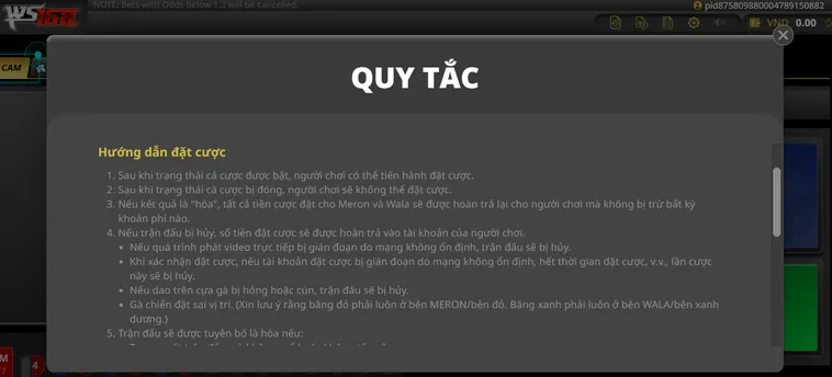 Trải Nghiệm Đỉnh Cao Đá Gà WS168 Tại RikBet Cho Mọi Cược Thủ