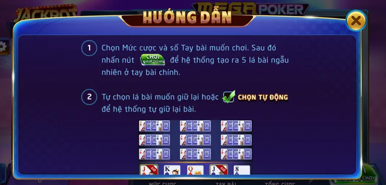 Mega Poker Tại RikBet Đẳng Cấp Sân Chơi Bài Tố Hàng Đầu Việt Nam