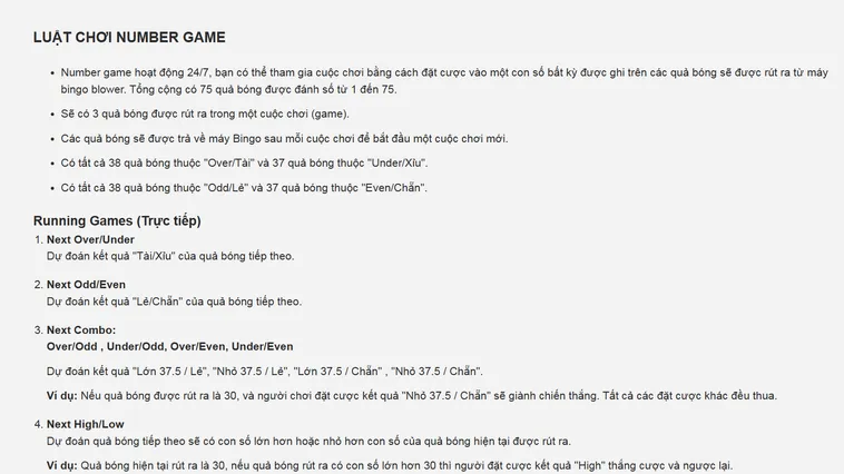 Trải Nghiệm Đỉnh Cao Quay Số Number Game Tại RikBet Cho Mọi Cược Thủ