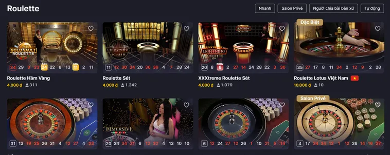 Roulette Live Tại RikBet Trải Nghiệm Quay Số Đẳng Cấp Với Tỉ Lệ Ăn Khủng