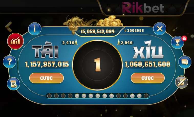 Hướng Dẫn Chơi Tài Xỉu Live Tại RikBet Đẳng Cấp Săn Hũ Jackpot Khủng Mỗi Ngày