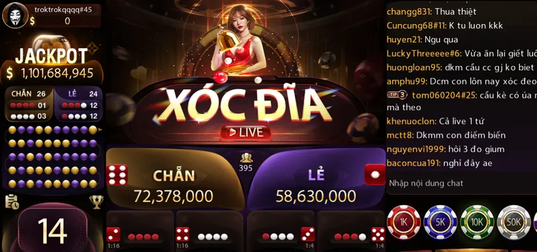 Chinh Phục Kho Báu Xóc Đĩa Live Tại RikBet Với Đẳng Cấp Đỉnh Cao